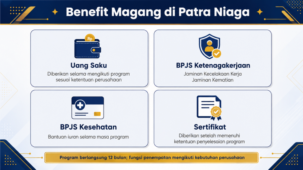 Berapa gaji magang di Pertamina Patra Niaga