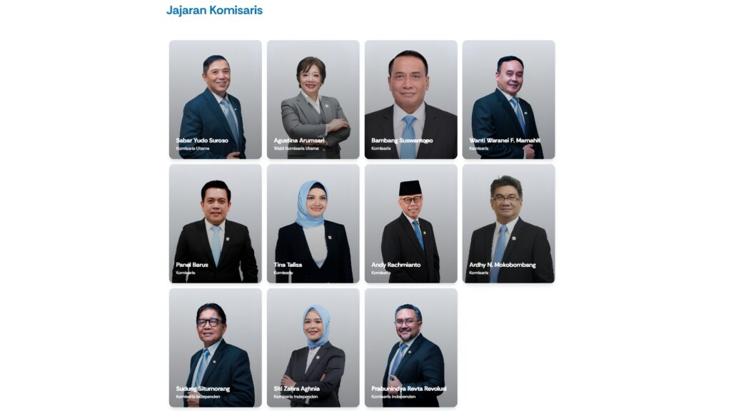 komisaris pertamina patra niaga