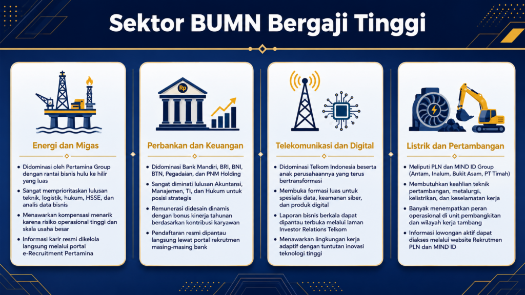perusahaan bumn dengan gaji tertinggi