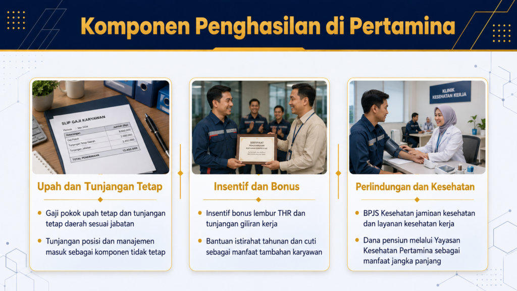 rata rata gaji pegawai pertamina