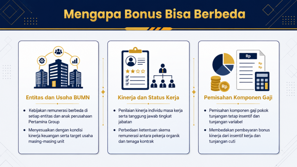 Berapa kali bonus karyawan Pertamina cair dalam setahun