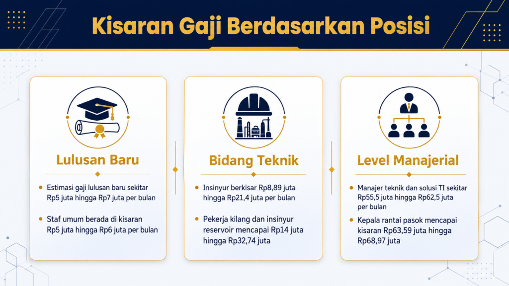 rata rata gaji pegawai pertamina