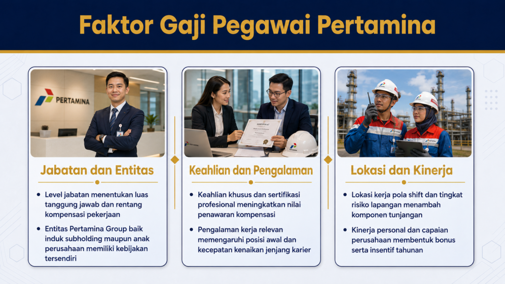 Berapa gaji pegawai di Pertamina
