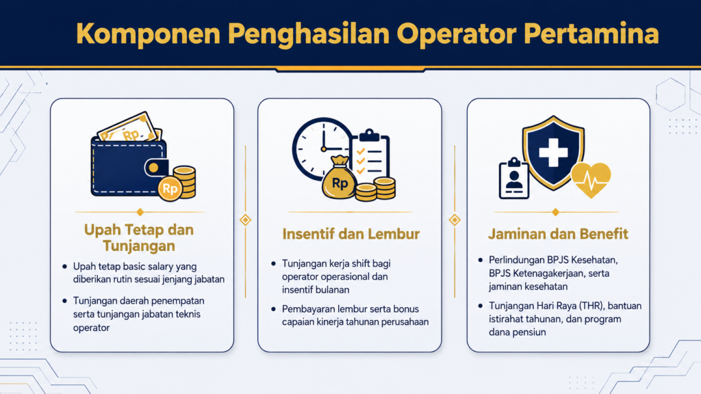 Berapa gaji operator PT Pertamina