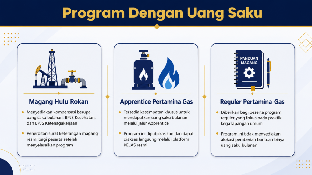 gaji internship pertamina