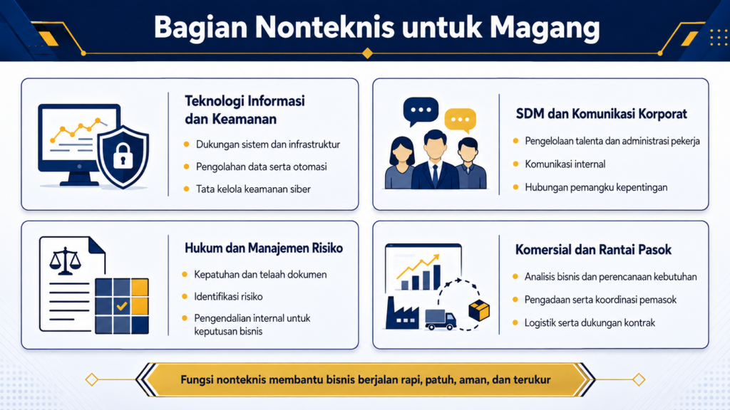 Magang di Pertamina bagian apa saja