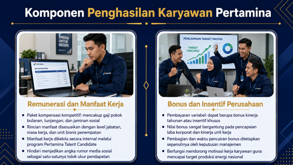 apakah karyawan pertamina dapat gaji 13