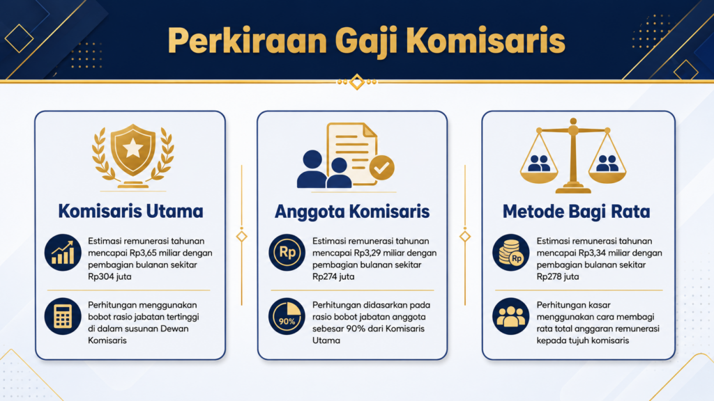 gaji komisaris pertamina patra niaga