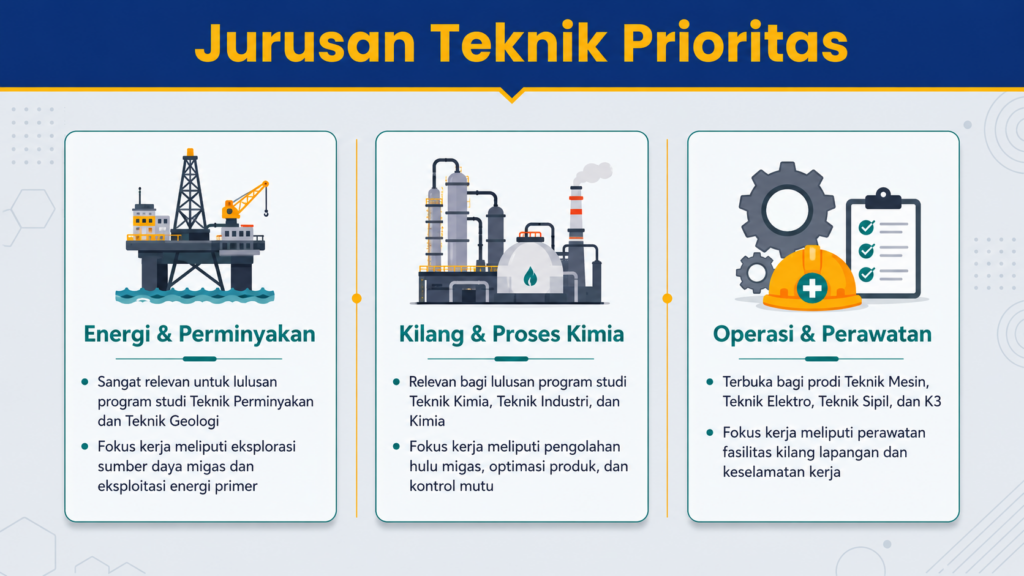 jurusan apa agar bisa masuk pertamina