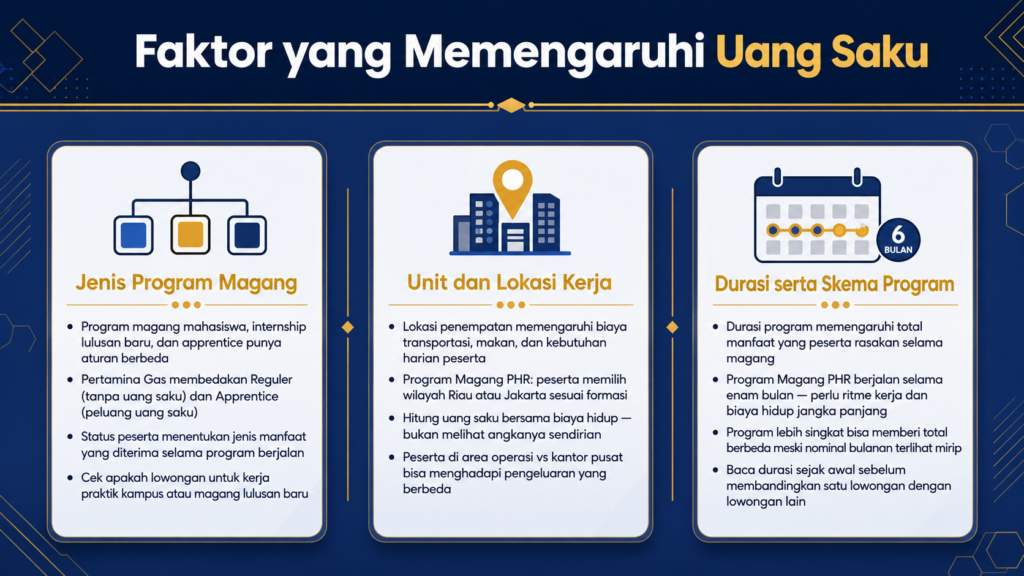 gaji magang di pertamina