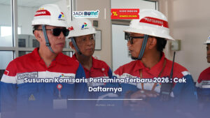 susunan komisaris pertamina terbaru 2026