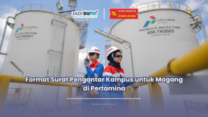 Format surat pengantar kampus untuk magang di Pertamina