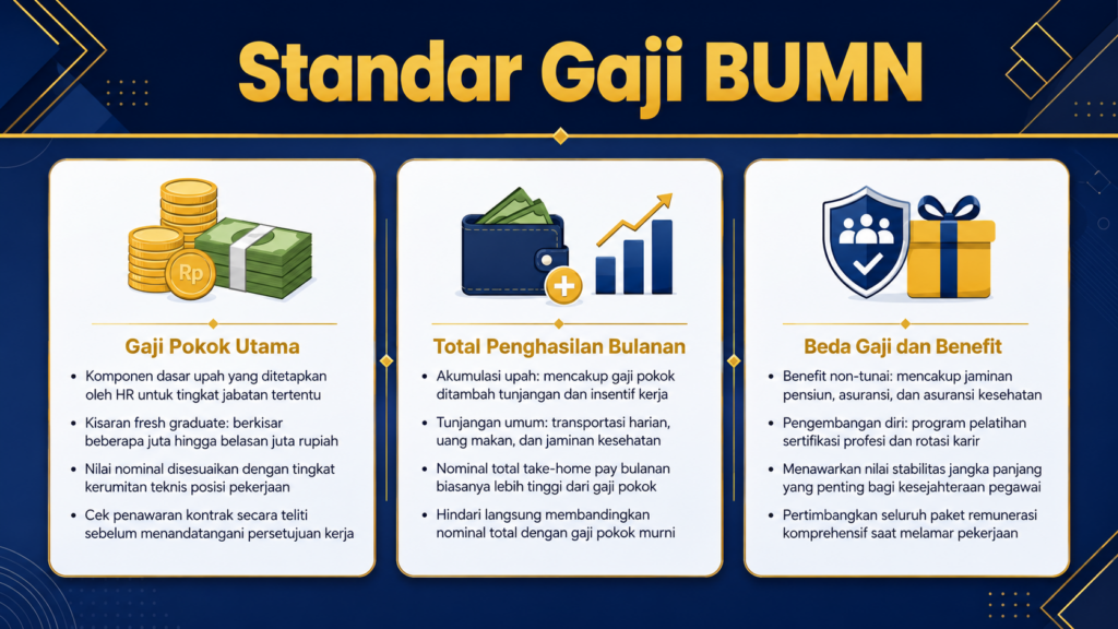 berapa standar gaji perusahaan bumn