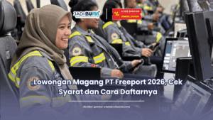 lowongan magang pt freeport 2026