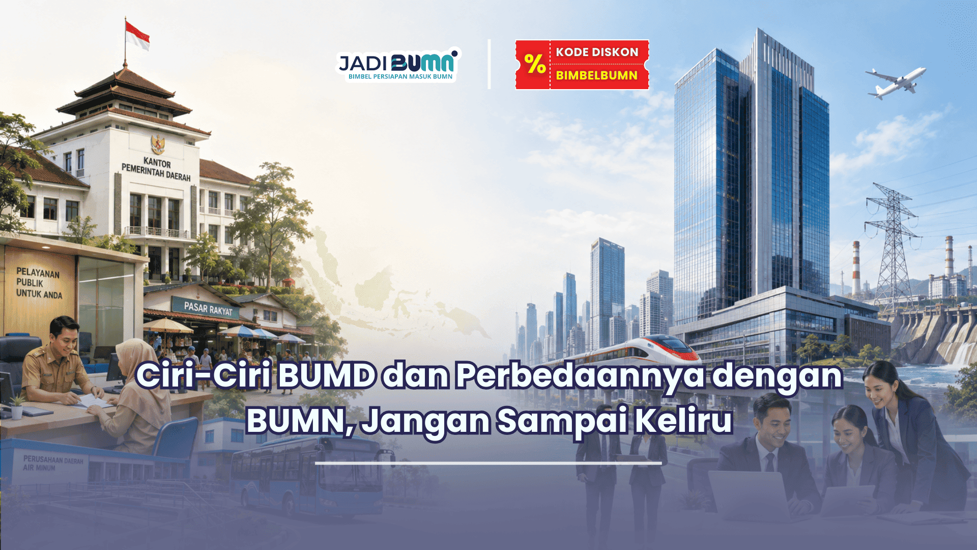 Jadibumn.id- Ciri-Ciri BUMD dan Perbedaannya dengan BUMN, Jangan Sampai Keliru