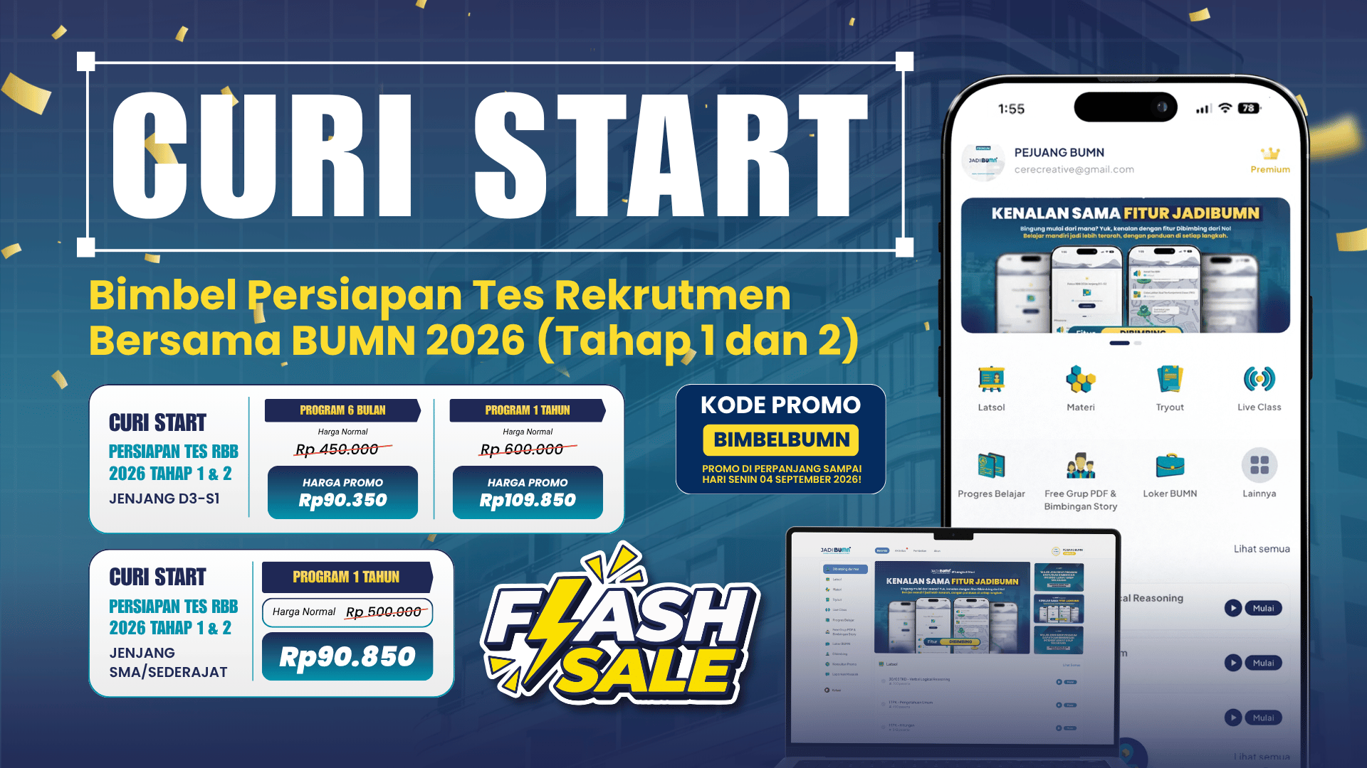 KODE VOUCHER JADIBUMN - ARTIKEL - FLASHSALE