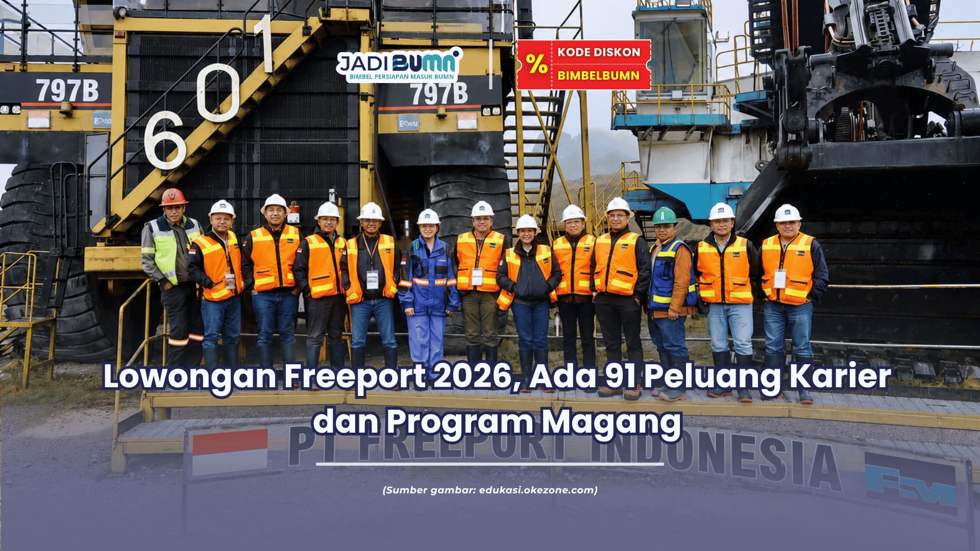 lowongan pt freeport 2026