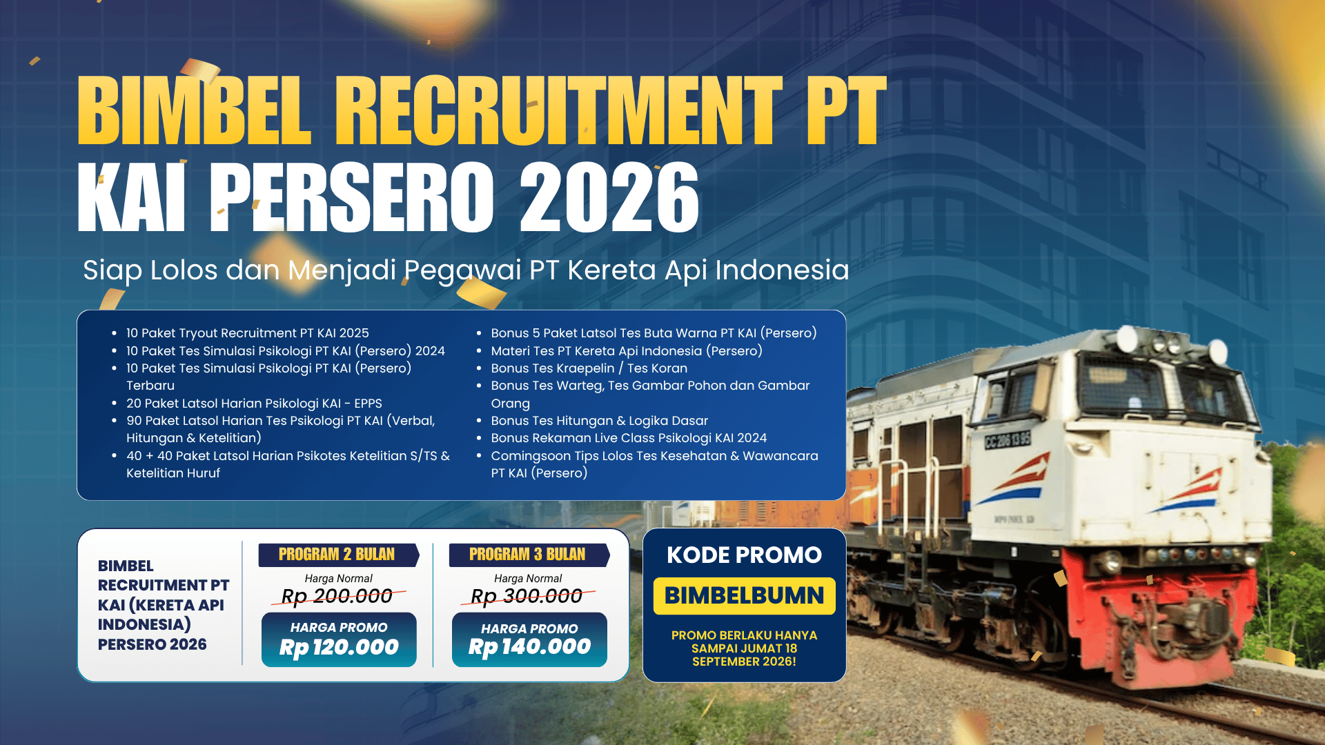 KODE PROMO JadiBUMN 14-18 September 2026 (Artikel)