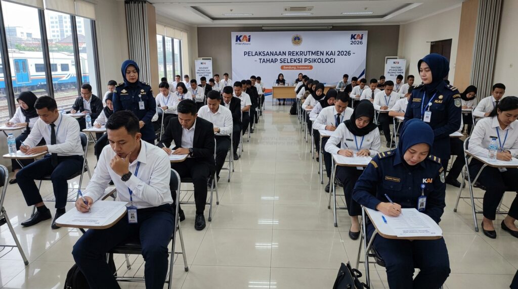 Seleksi Psikologi Memang Digunakan dalam Rekrutmen KAI 2026