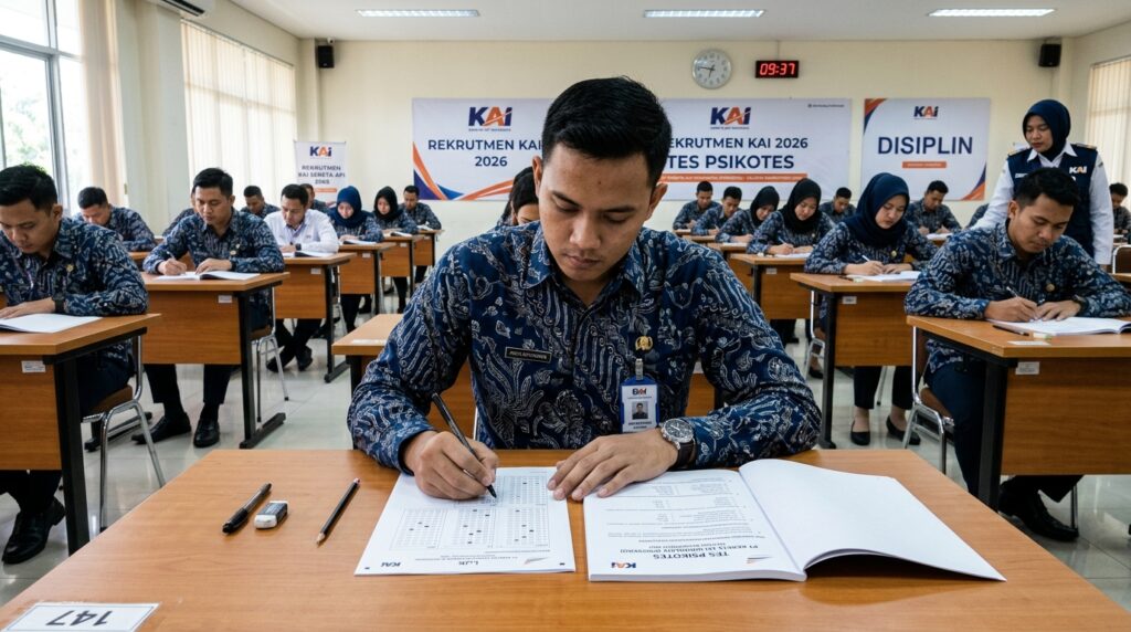 Soal Psikotes KAI 2026 untuk Persiapan Seleksi Rekrutmen