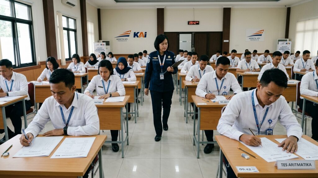 Posisi Tes Aritmatika dalam Seleksi PT KAI