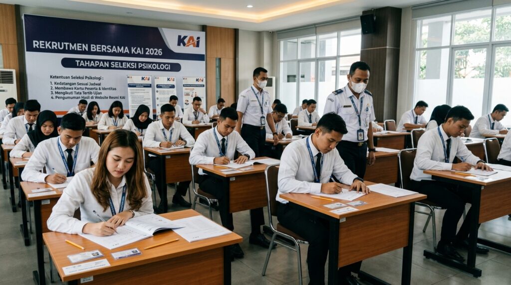 Ketentuan Seleksi Psikologi KAI yang Pernah Diumumkan pada 2026