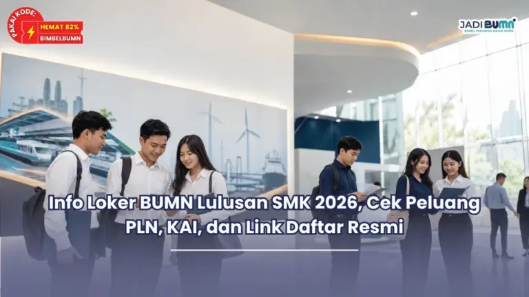 Info Loker BUMN Lulusan SMK 2026, Cek Peluang PLN, KAI, dan Link Daftar Resmi