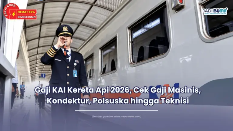 Gaji KAI kereta api