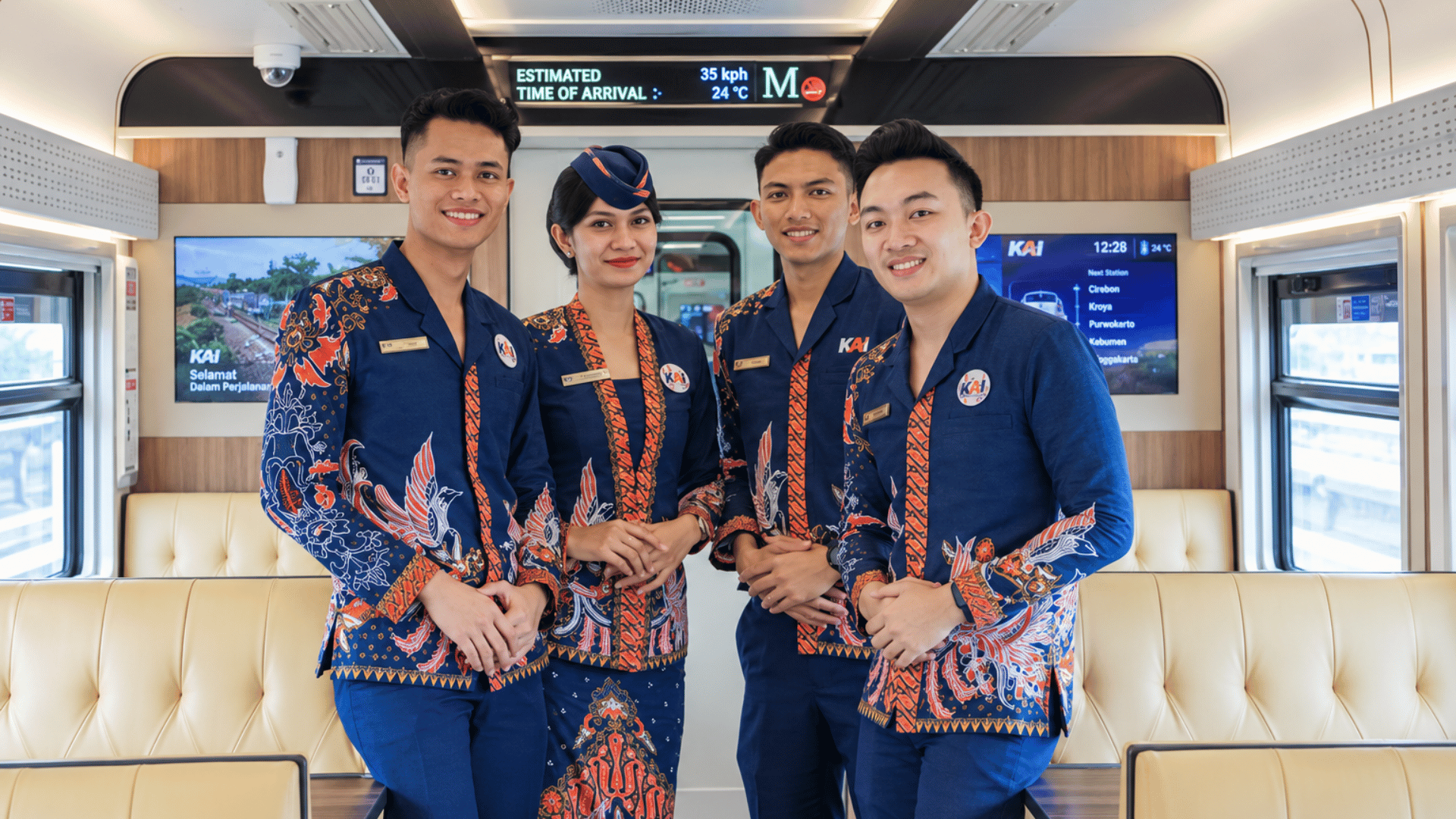 Staff karyawan KAI 