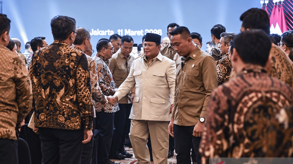 Pidato Indonesia Economy Outlook Prabowo