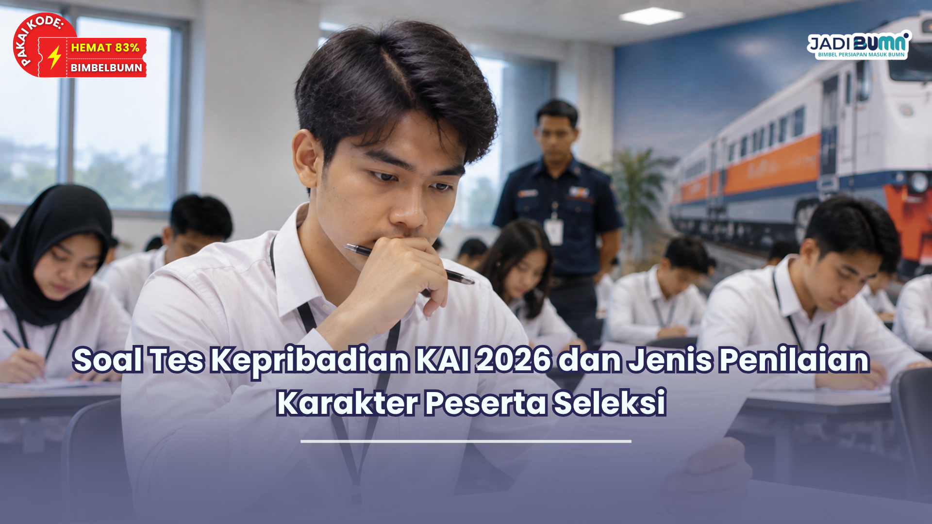 Soal Tes Kepribadian KAI 2026 dan Jenis Penilaian Karakter Peserta Seleksi