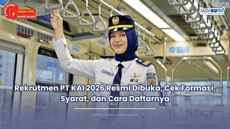 Rekrutmen PT KAI 2026 Resmi Dibuka, Cek Formasi, Syarat, dan Cara Daftarnya