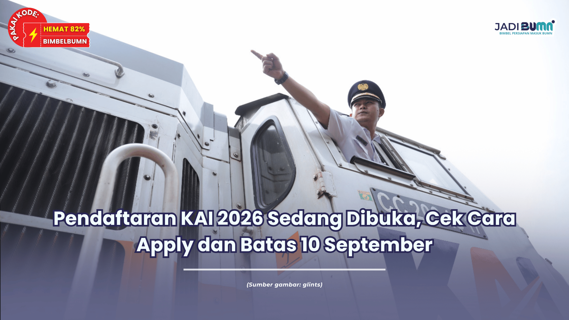 Pendaftaran KAI 2026 Sedang Dibuka, Cek Cara Apply dan Batas 10 September