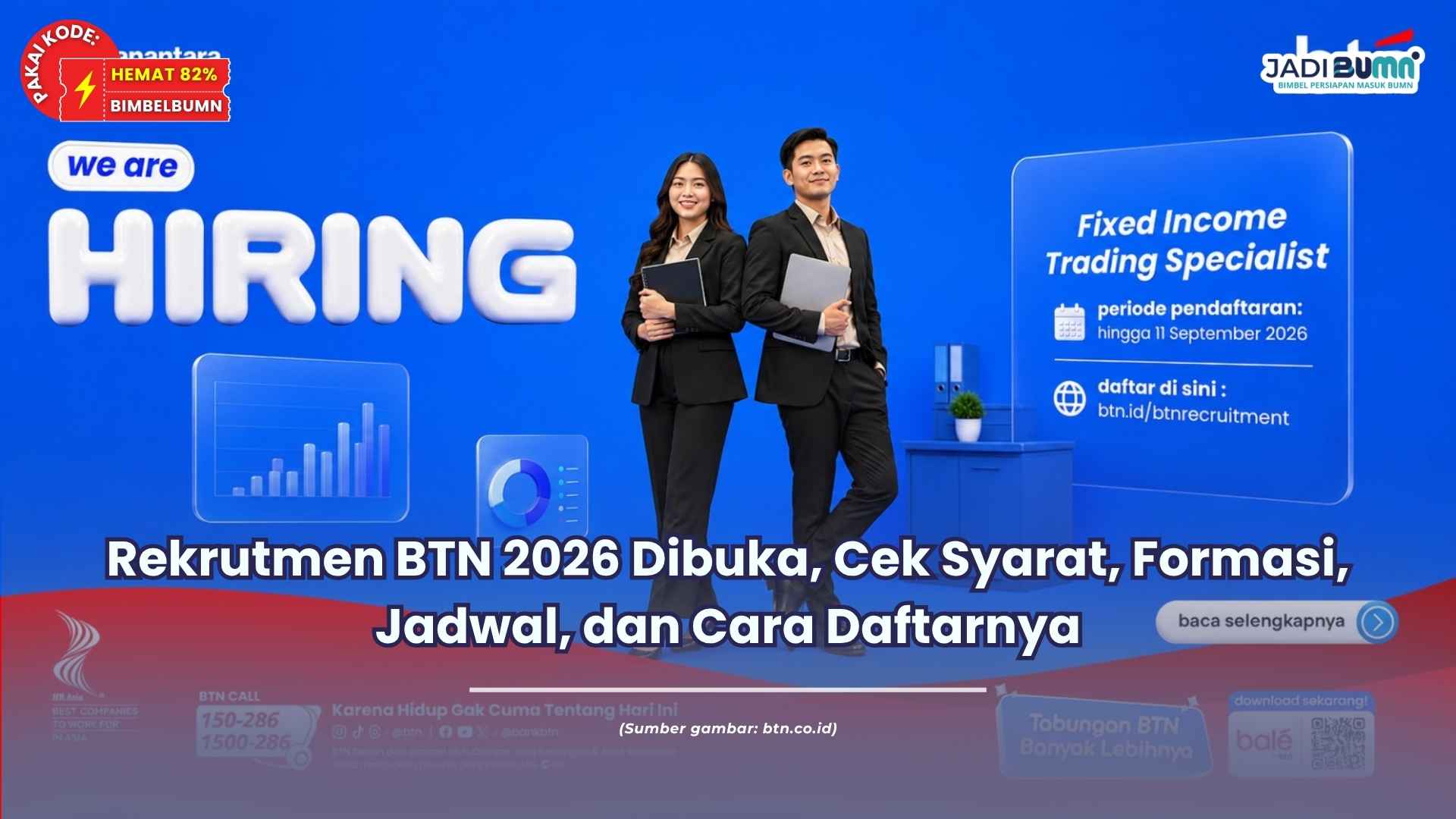 rekrutmen lowongan bank btn 2026