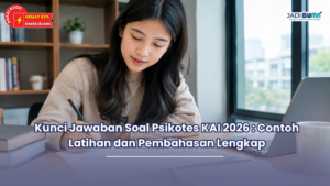 Kunci Jawaban Soal Psikotes KAI 2026 : Contoh Latihan dan Pembahasan Lengkap