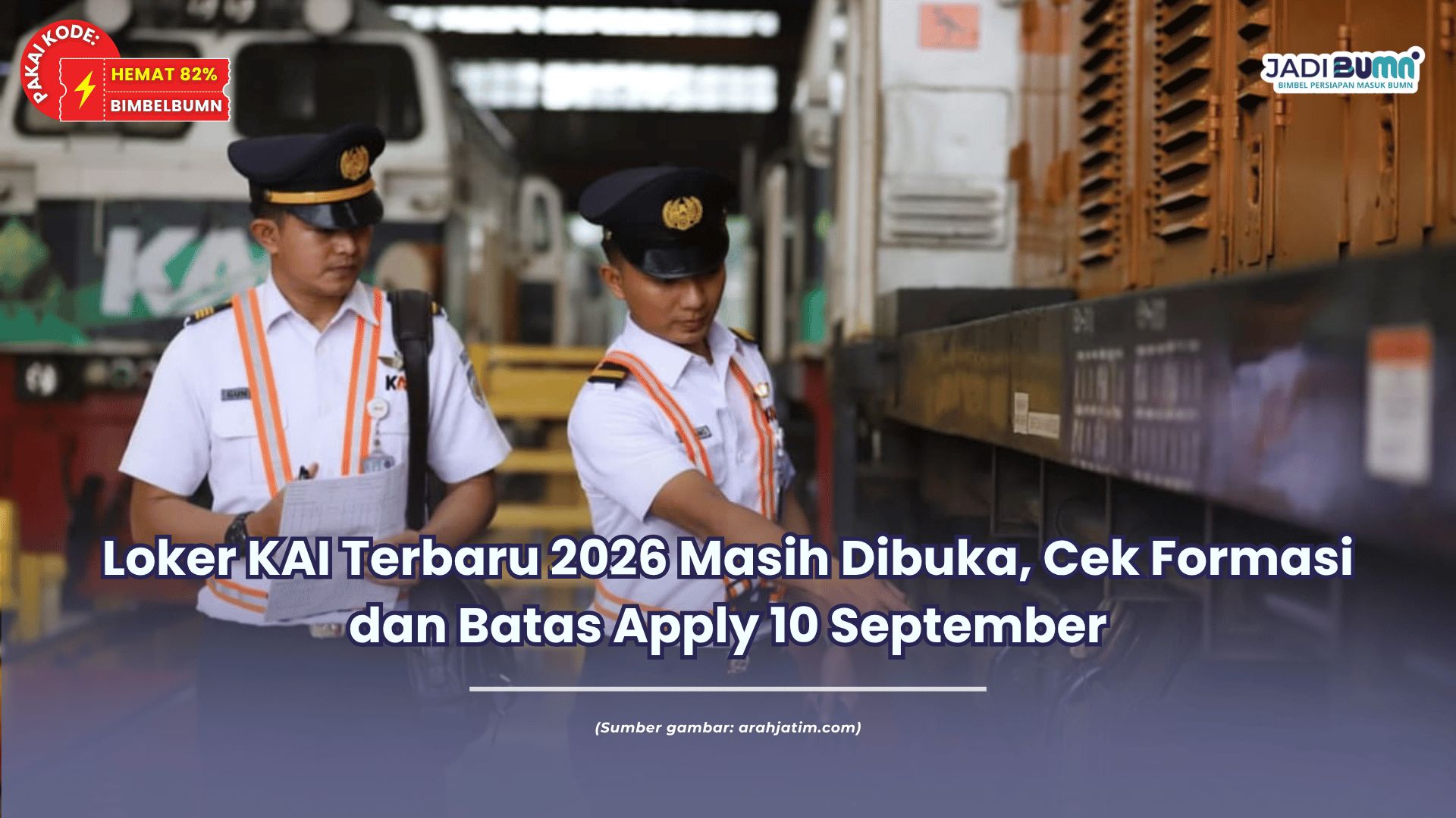 Loker KAI Terbaru 2026 Masih Dibuka, Cek Formasi dan Batas Apply 10 September