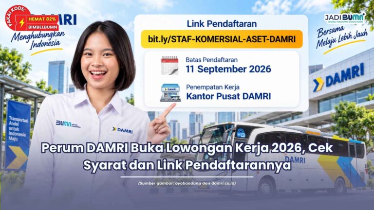 lowongan kerja damri 2026