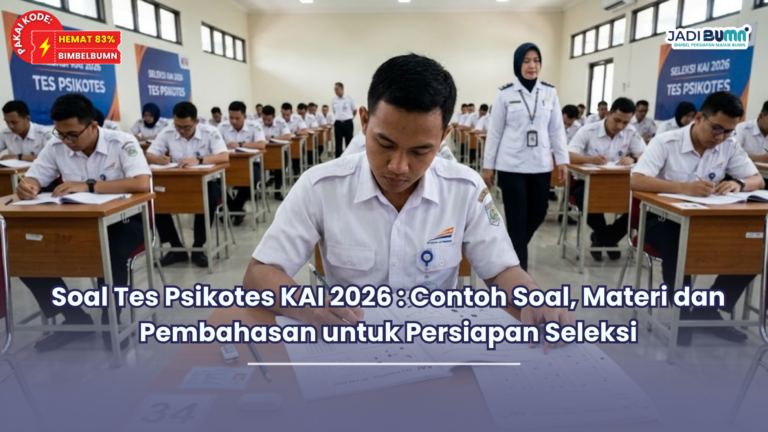 Soal Tes Psikotes KAI 2026 : Contoh Soal, Materi dan Pembahasan untuk Persiapan Seleksi