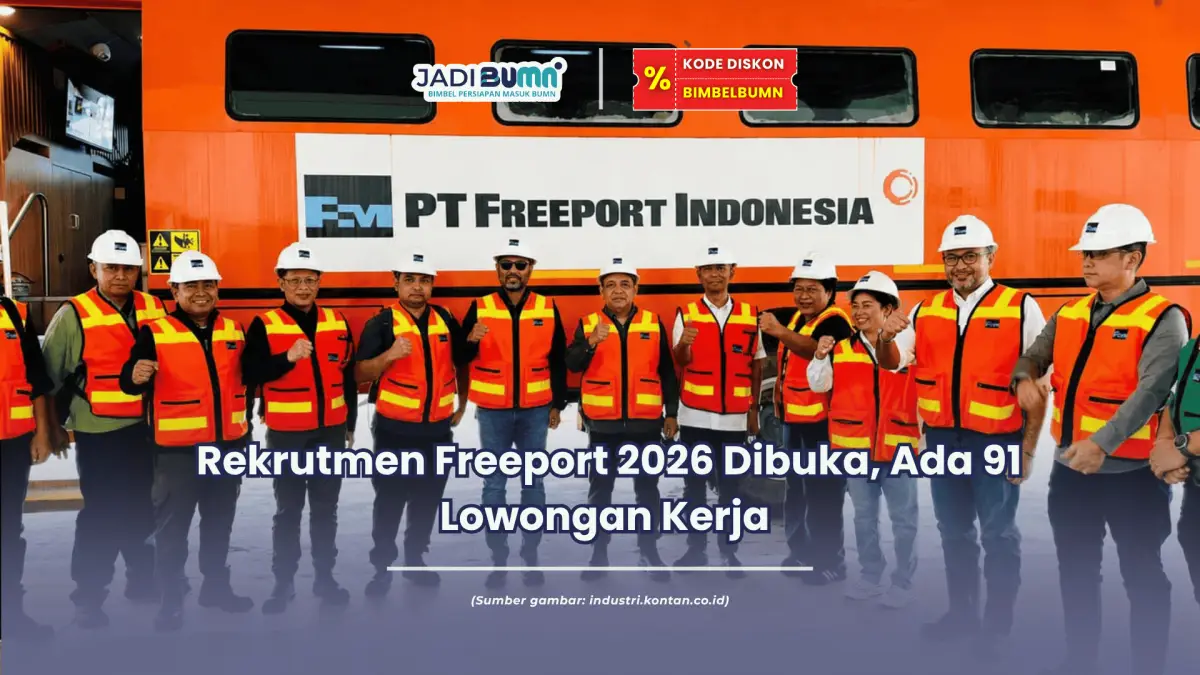 rekrutmen pt freeport 2026