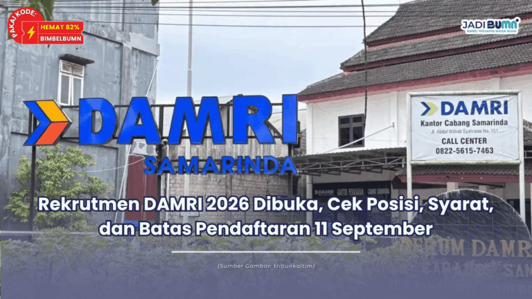 Rekrutmen DAMRI 2026 Dibuka, Cek Posisi, Syarat, dan Batas Pendaftaran 11 September