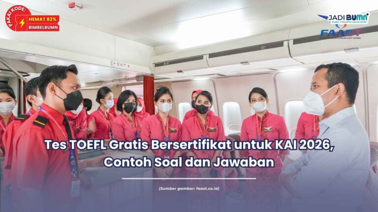 tes toefl kai gratis bersertifikat