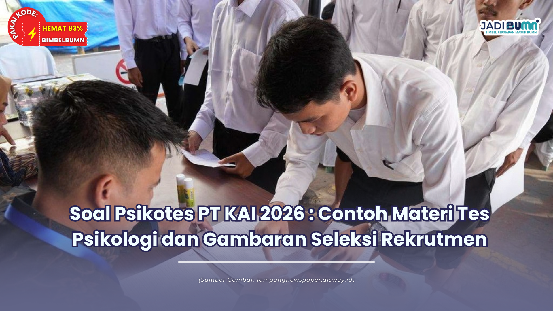 Soal Psikotes PT KAI 2026 : Contoh Materi Tes Psikologi dan Gambaran Seleksi Rekrutmen