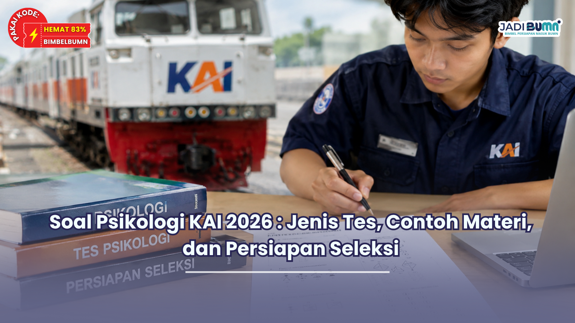 Soal Psikologi KAI 2026 : Jenis Tes, Contoh Materi, dan Persiapan Seleksi