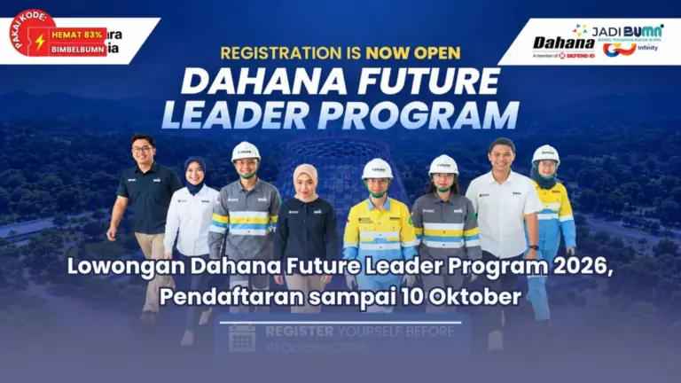 lowongan kerja pt dahana 2026