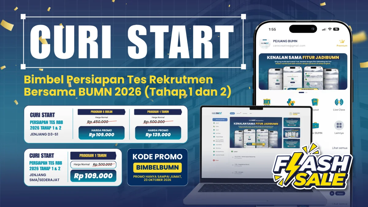 KODE PROMO JadiBUMN CURI START