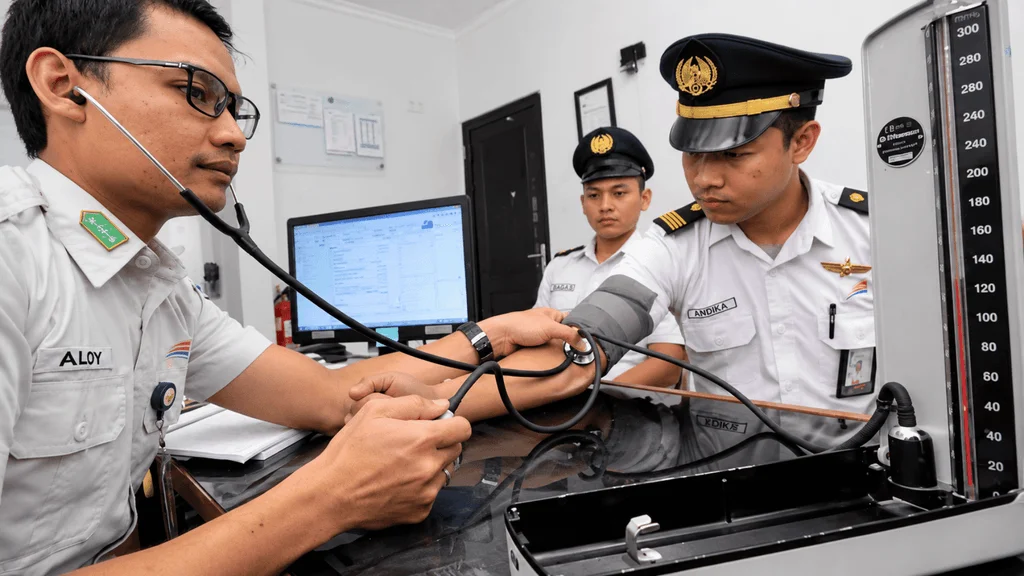 pengumuman hasil tes kesehatan awal kai