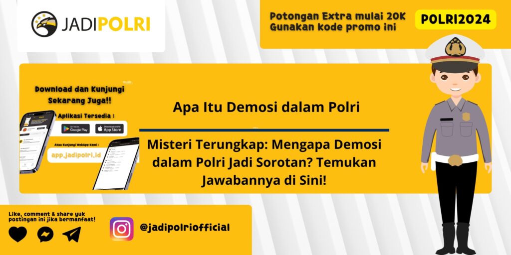 Apa Itu Demosi dalam Polri