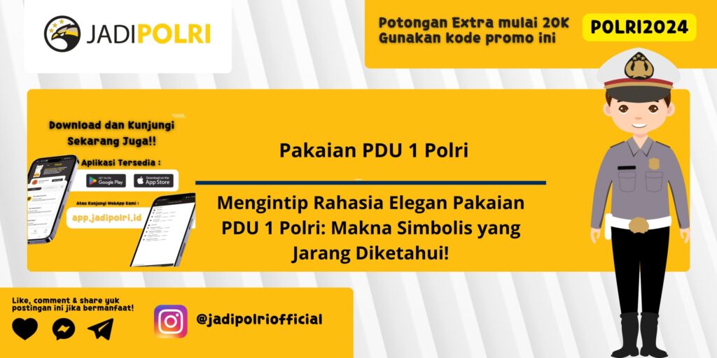 Pakaian PDU 1 Polri