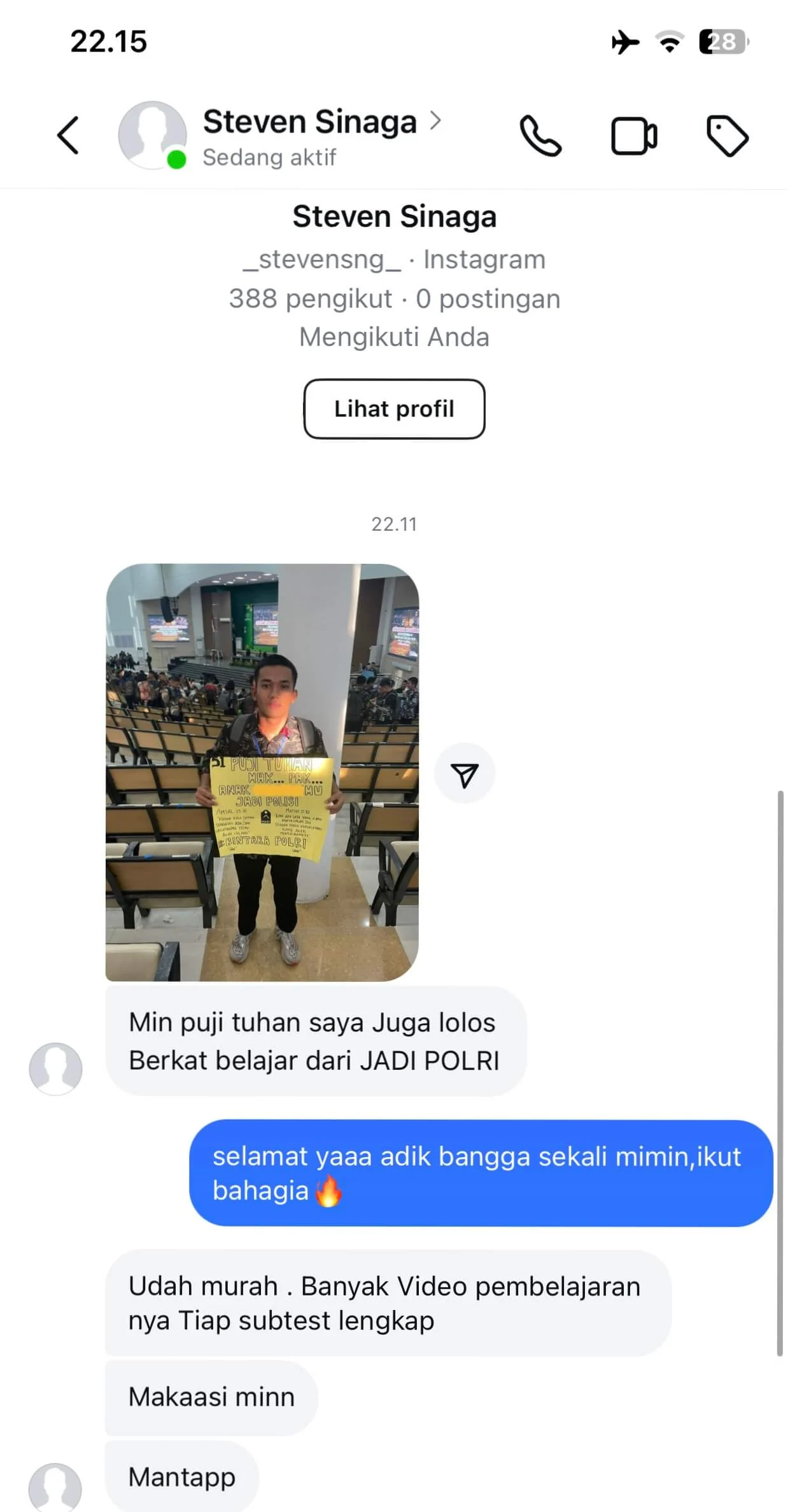 bimbel tes polri 2025