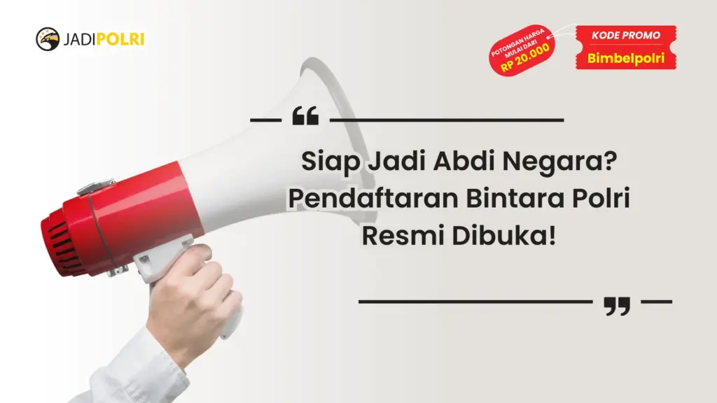 Pembukaan Bintara Polri